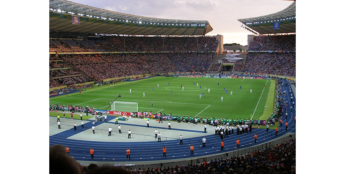 NFC im Fußballstadion