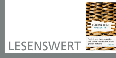 Austerität. Politik der Sparsamkeit: Die kurze Geschichte eines großen Fehlers