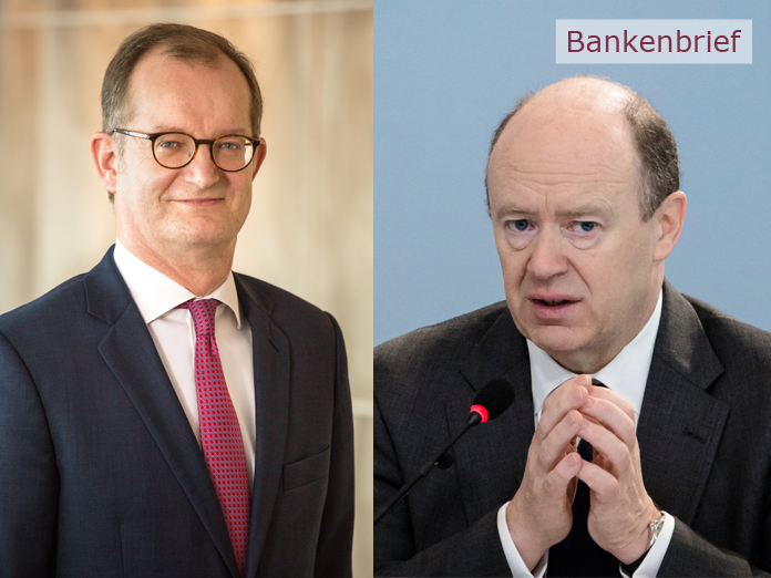 Cryan und Zielke werben für Bankfusionen