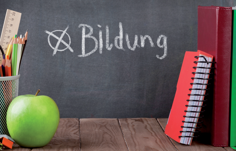 Ein Kreuz für die Bildung