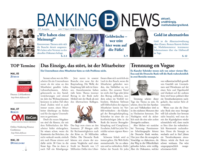 BANKINGNEWS Nr. 237