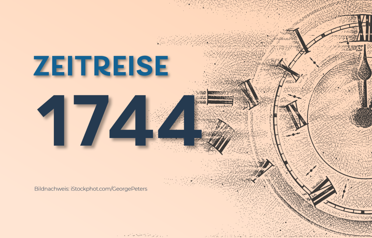 Grafik zur Zeitreise 1744: Geburt des Mayer Amschel Rothschild