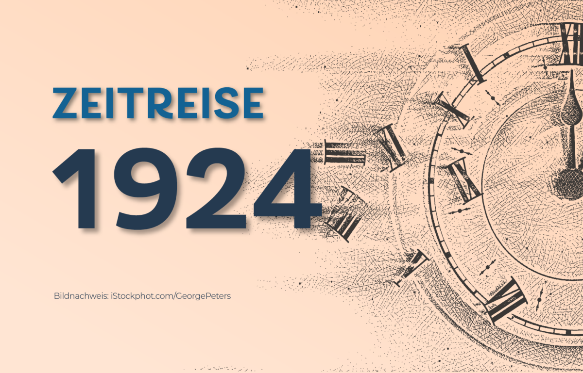 1924: Inflation vorbei, die Papiermark hat ausgedient