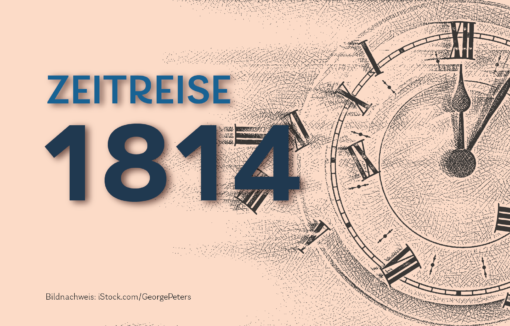 Grafik Zeitreise 1814 Gründung der Niederländischen Bank