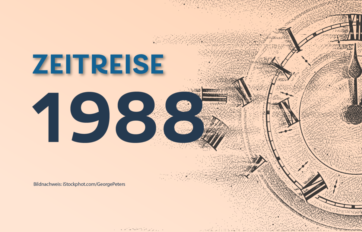 Gründung der Ökobank 1988. In den 1980er-Jahren war bei Banken nicht immer alles "ökö". Die alternative Ökobank sollte das ändern, Bild zum Daily #Zeitreise