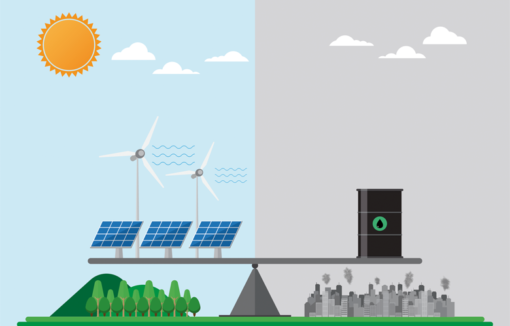 Durch den Klimawandel entstehen neue Risiken für die Wirtschaft, auch für die Finanzbranche.