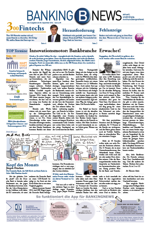 BANKINGNEWS Nummer 222.