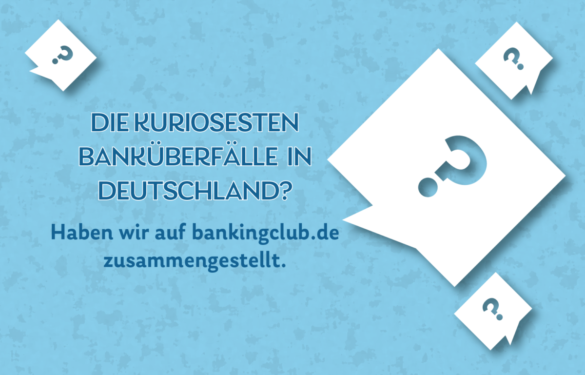 Bankräuber: Wirklich manchmal dümmer als die Polizei erlaubt