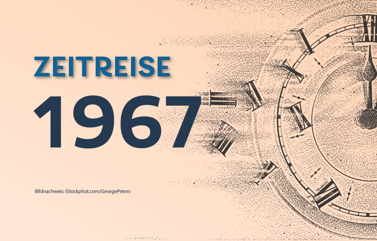 Geldautomaten sind heute alltäglich. Zeitreise ins Jahr 1967. Hier wurde der erste Geldautomat der Welt in Betrieb genommen