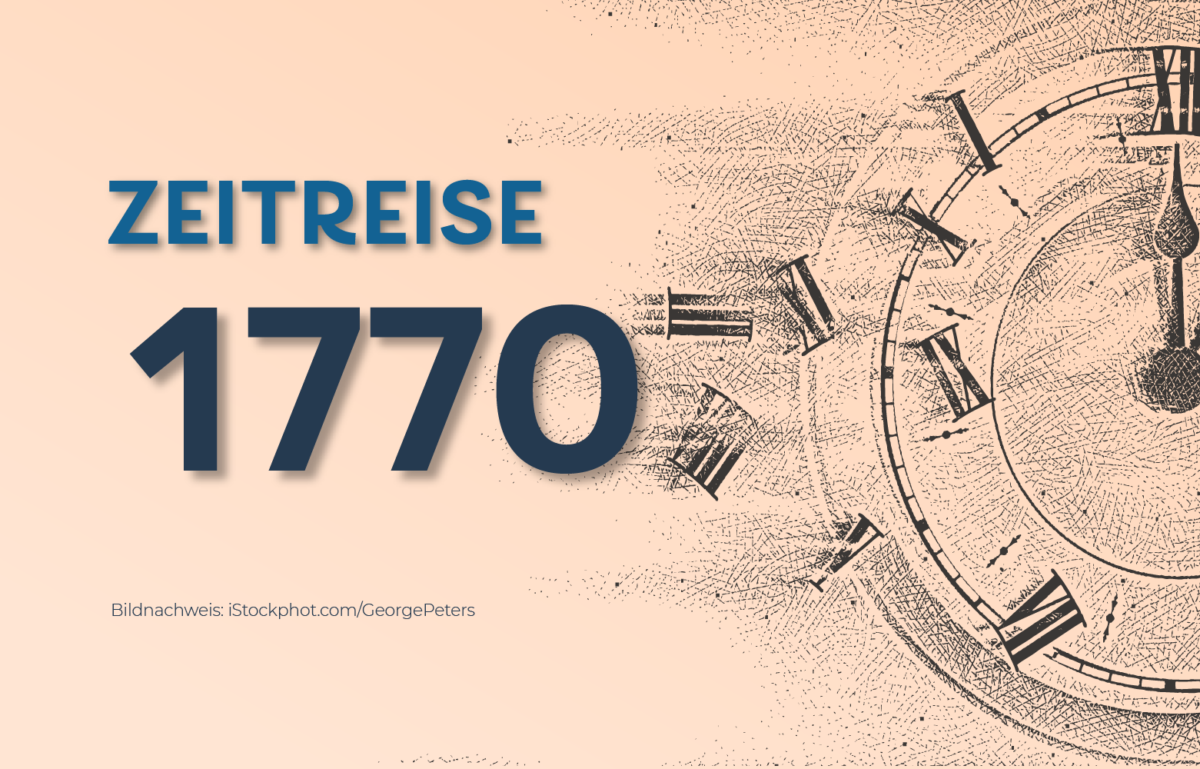 Zeitreise 1770: Der Geburtstag von Joseph Mendelssohn