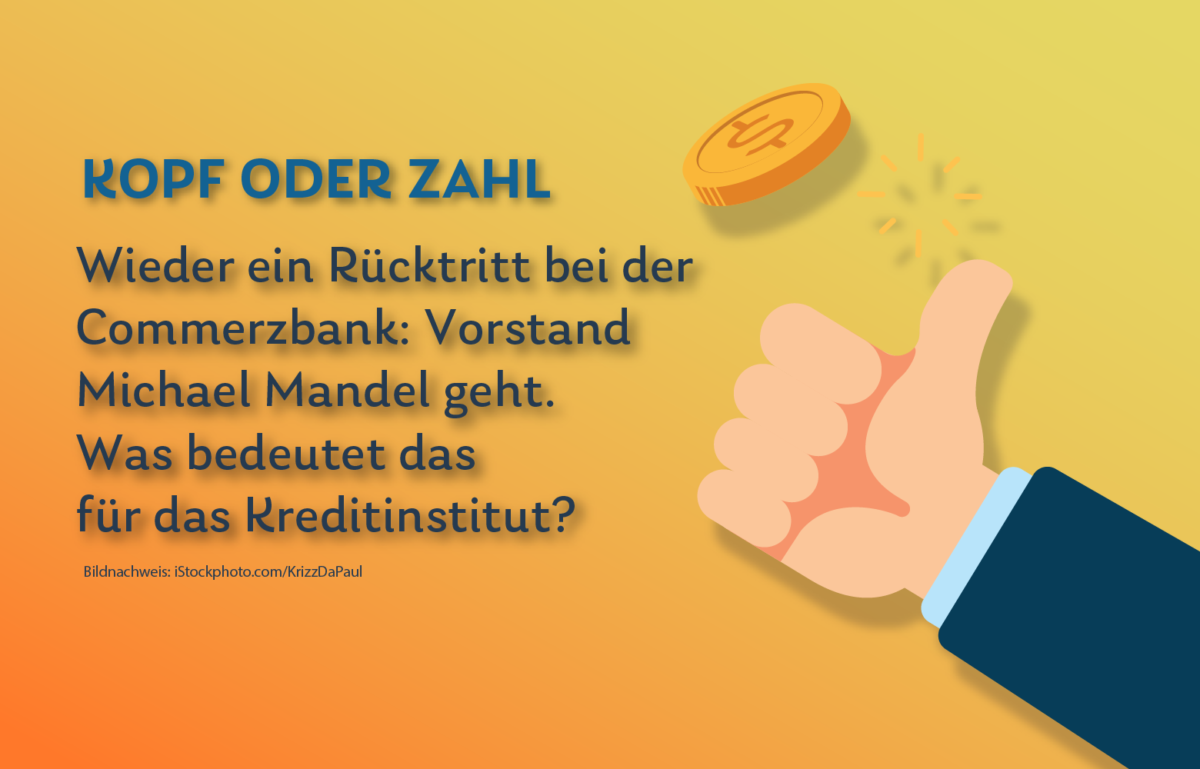 Michael Mandel verlässt die Commerzbank