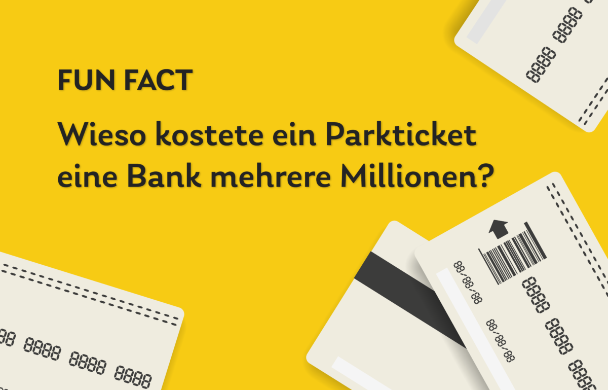 Bank verliert Millionen wegen eines Parktickets