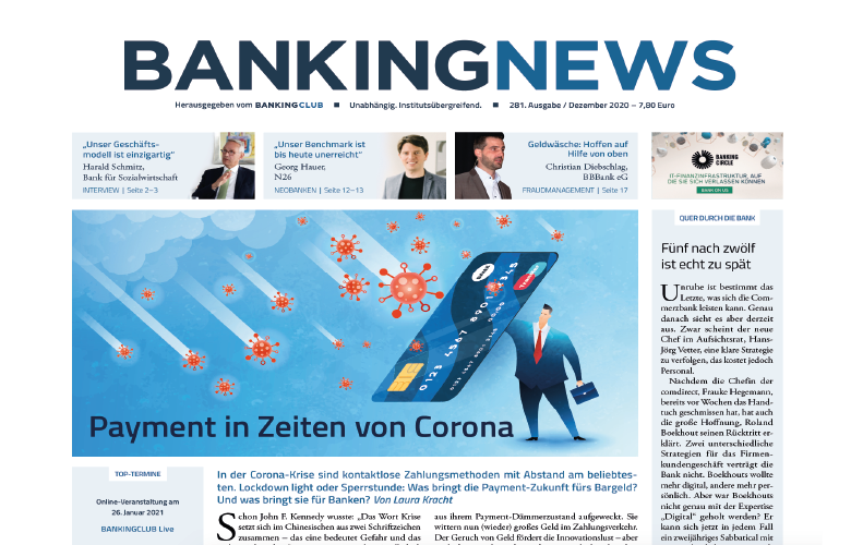Bankingnews Inhaltsverzeichnis Ausgabe 281