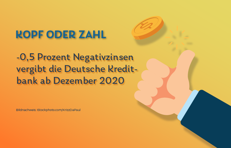 Verschiedene Banken und Sparkassen haben es vorgemacht. Nun folgt auch bei der DKB der Negativzins. Was heißt das für Neu- und Bestandskunden?