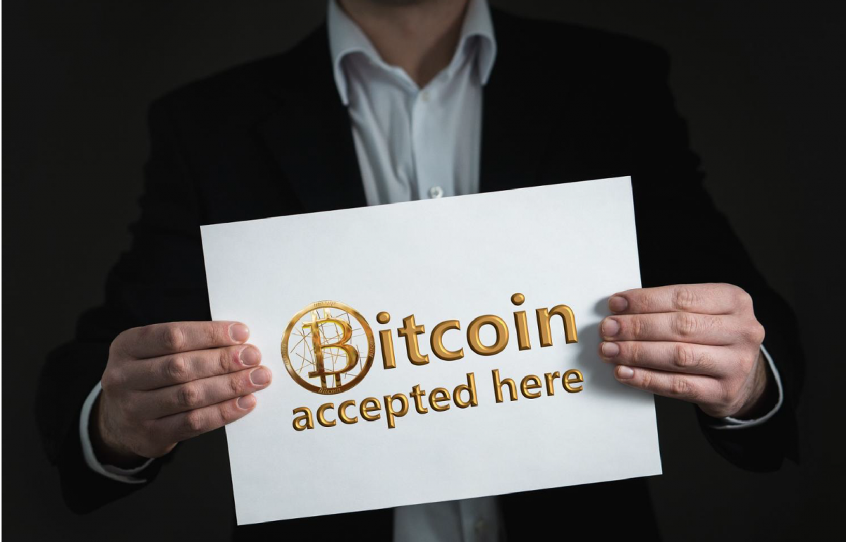 Kryptowährung als Zahlingsmittel akzeptiert, Bitcoin
