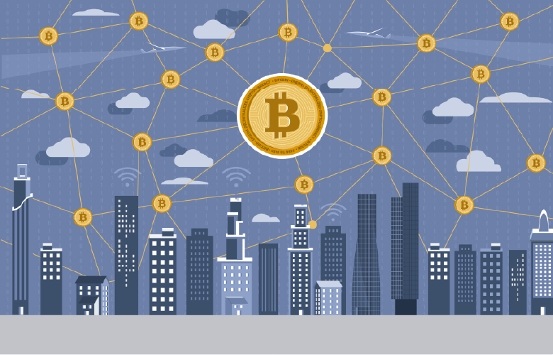 Willkommen in der Krypto-Welt: Bitcoin-City