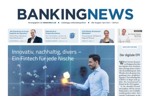 Bankingnews Nr. 289 mit spannenden Beiträgen aus den Themen Trends, Fraud, Nachhaltigkeit und Innovation.